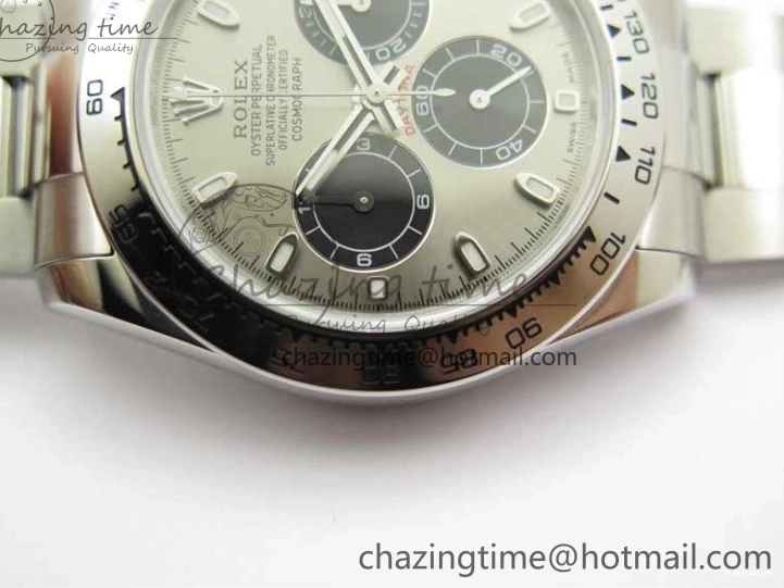 Dial A7750 KKF on Steel Gray Edition Bracelet SS Daytona 1:1 116509 Best 904L 0821